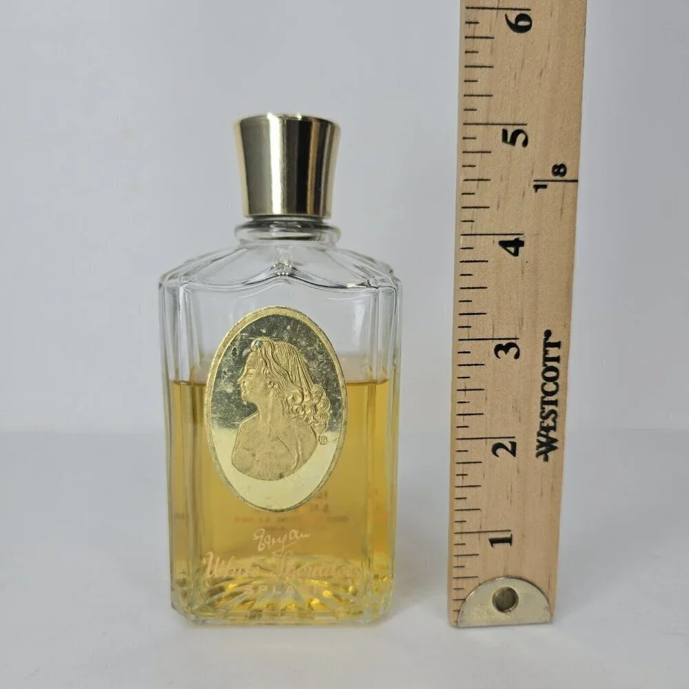 VTG EVYAN White Shoulders‎ Splash After Bath Shower 8 oz glass bottle 75% full